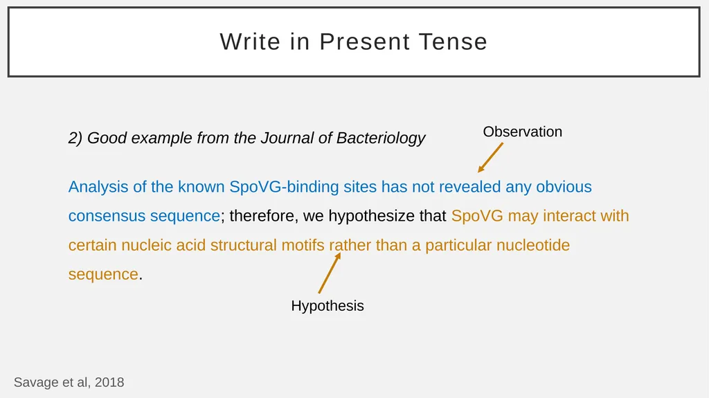 The Basic Science Hypothesis What It Is and How to - slide 39 of 61