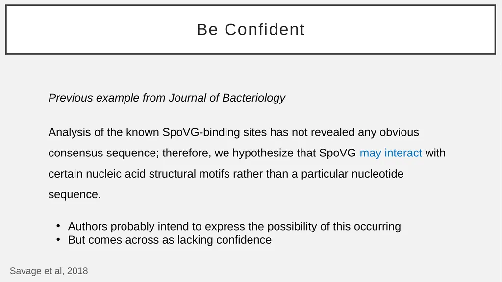 The Basic Science Hypothesis What It Is and How to - slide 44 of 61