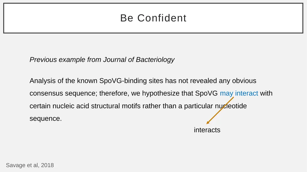 The Basic Science Hypothesis What It Is and How to - slide 45 of 61