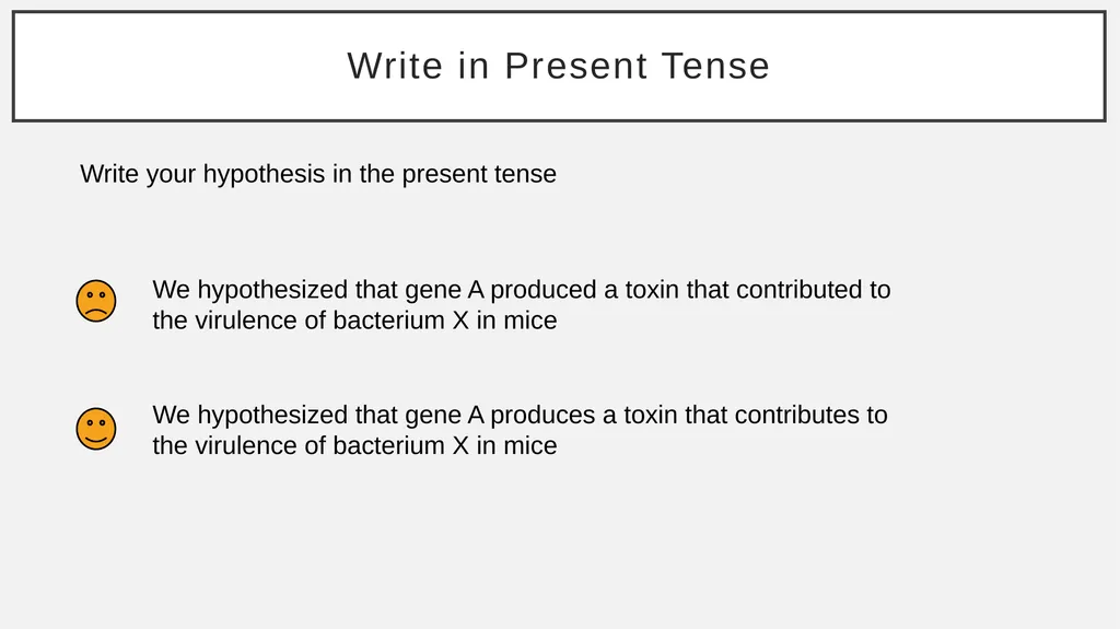 The Basic Science Hypothesis What It Is and How to - slide 35 of 61