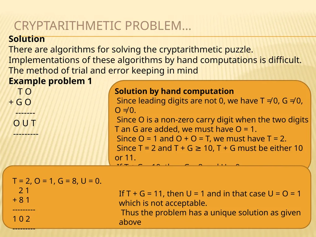 EXAMPLE AI-ProblemS MODULE - I 20MCA188 ARTIFICIAL - slide 13 of 24
