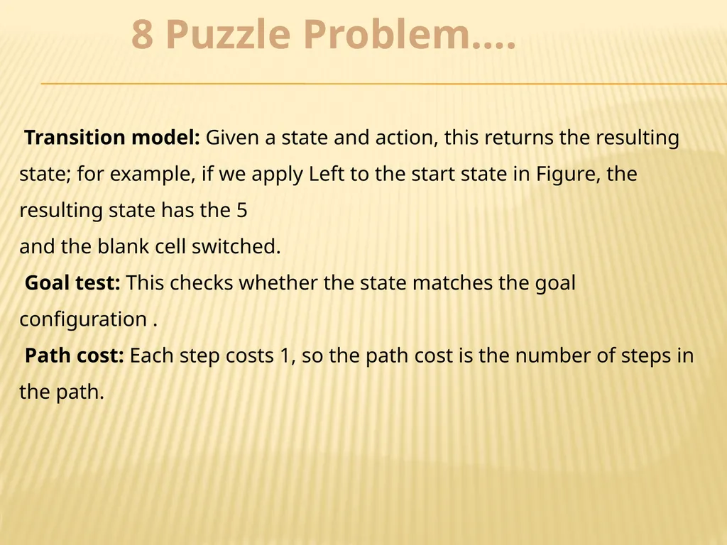 EXAMPLE AI-ProblemS MODULE - I 20MCA188 ARTIFICIAL - slide 5 of 24
