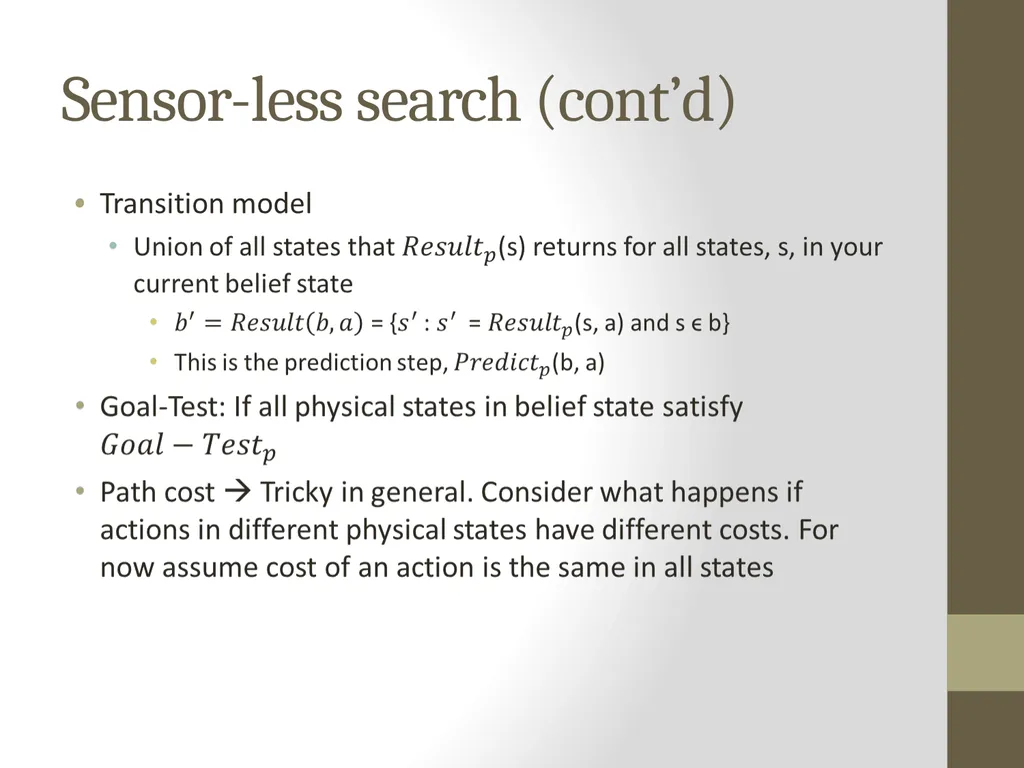Artificial Intelligence CS482, CS682, MW 1 – 2:15, - slide 8 of 28