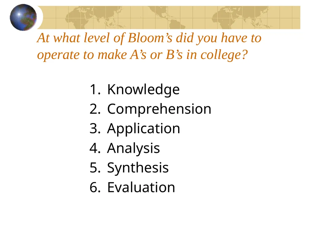 Acing Courses and Law School Exams: Metacognition - slide 29 of 56