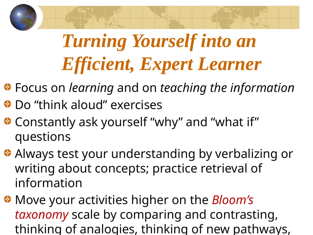 Acing Courses and Law School Exams: Metacognition - slide 27 of 56