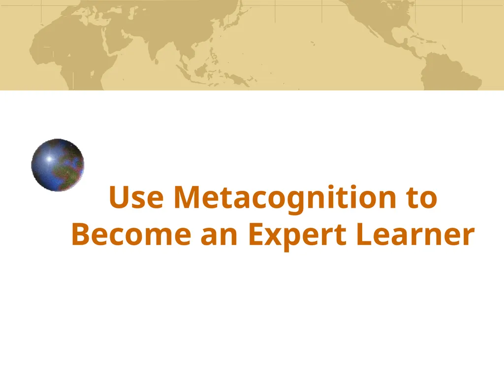 Acing Courses and Law School Exams: Metacognition - slide 12 of 56