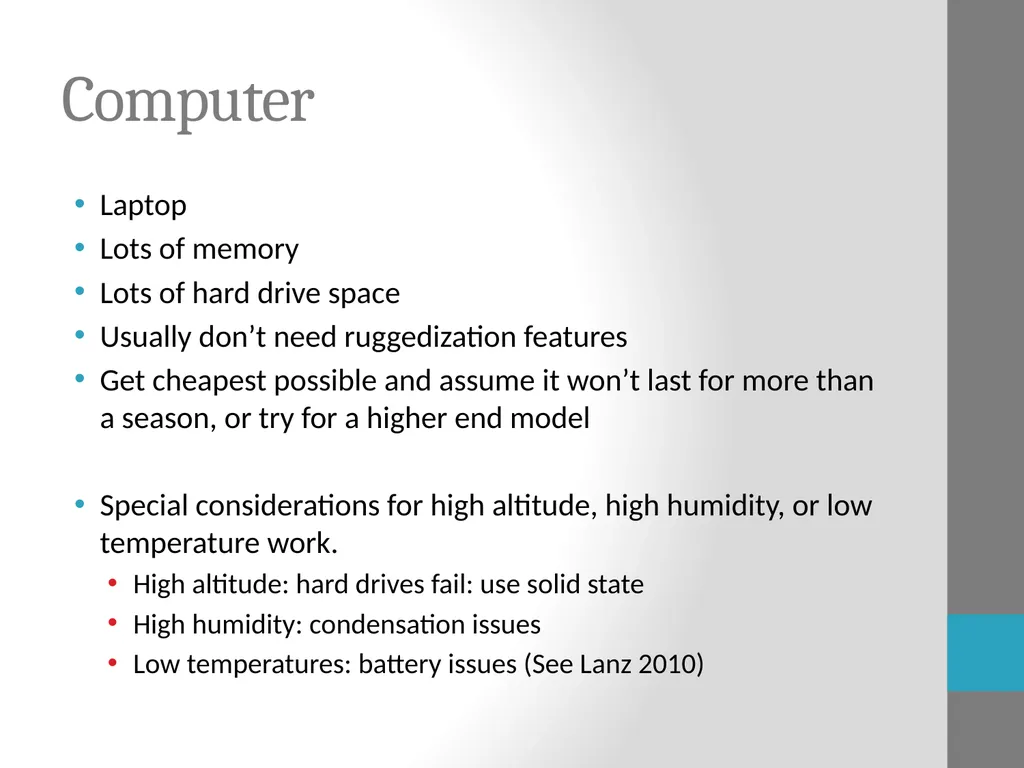Tools for Language Documentation Claire Bowern - slide 29 of 31