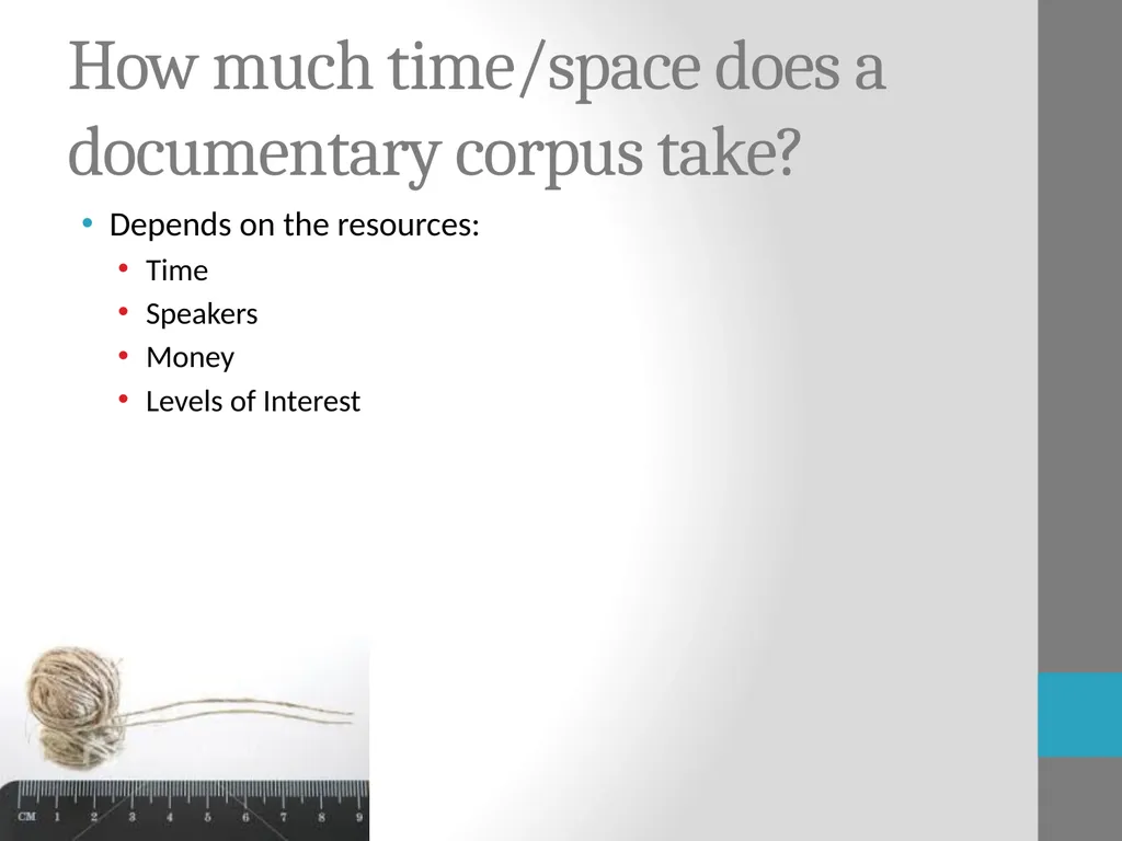 Tools for Language Documentation Claire Bowern - slide 13 of 31
