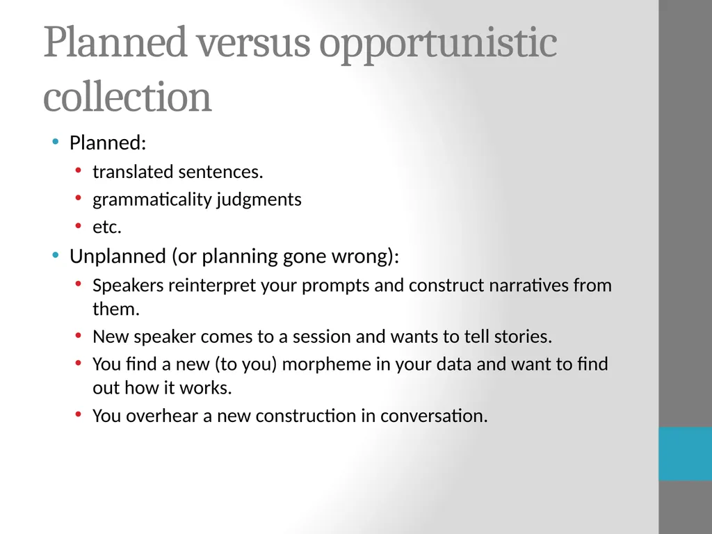 Tools for Language Documentation Claire Bowern - slide 17 of 31