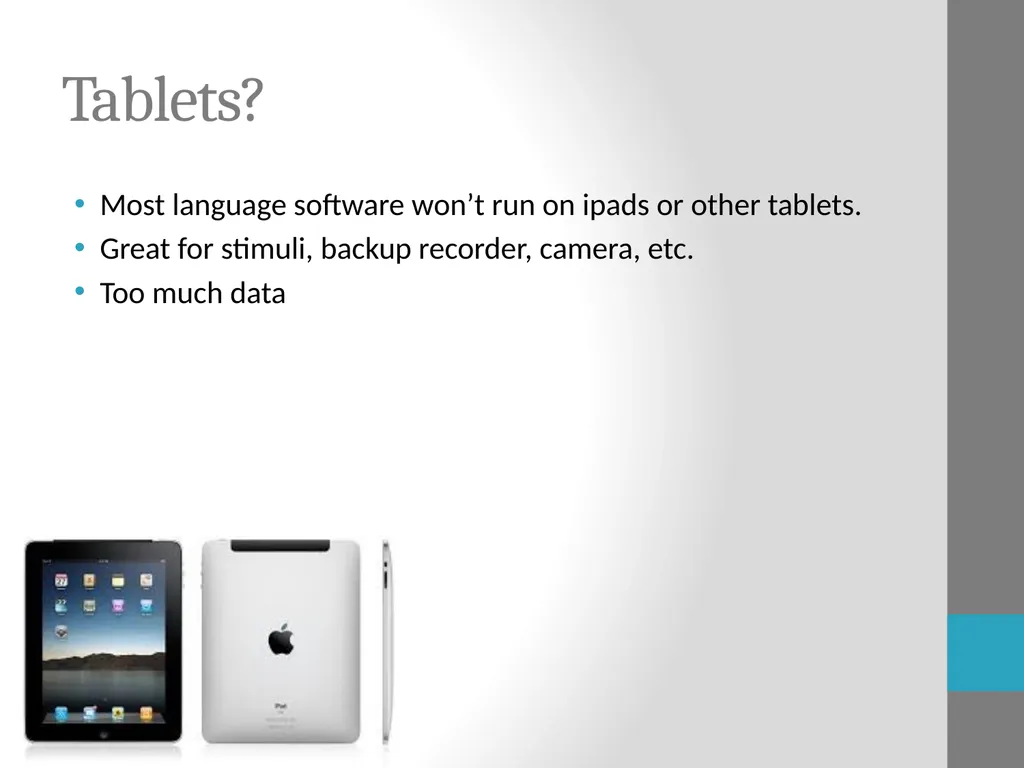 Tools for Language Documentation Claire Bowern - slide 30 of 31