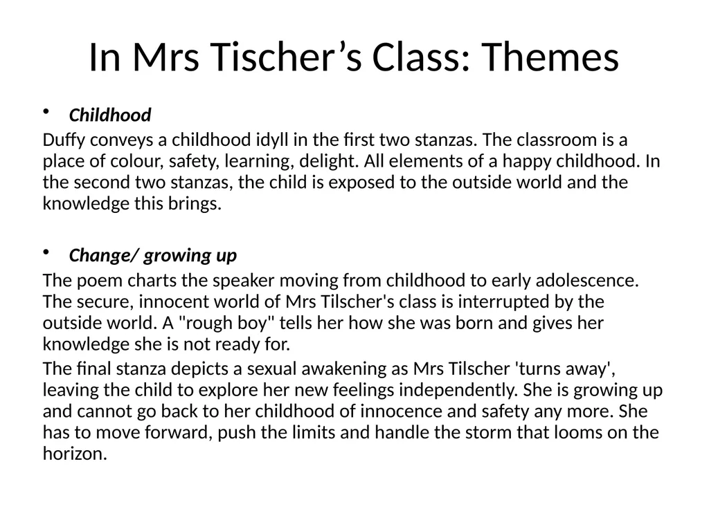 Critical Reading Section 1: Scottish Set Texts The - slide 15 of 17