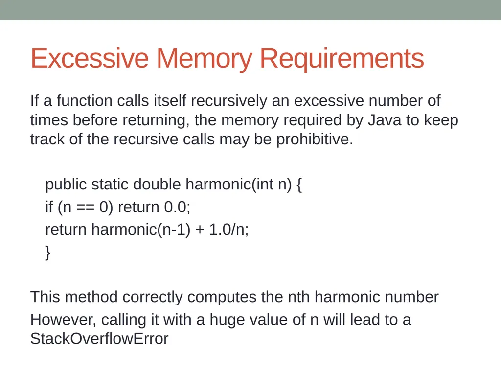 Recursion CITS1001 2 Scope of this lecture Concept - slide 36 of 40
