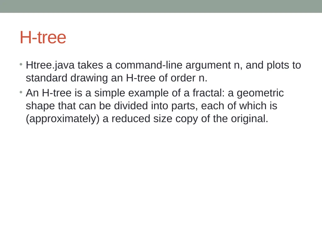 Recursion CITS1001 2 Scope of this lecture Concept - slide 26 of 40