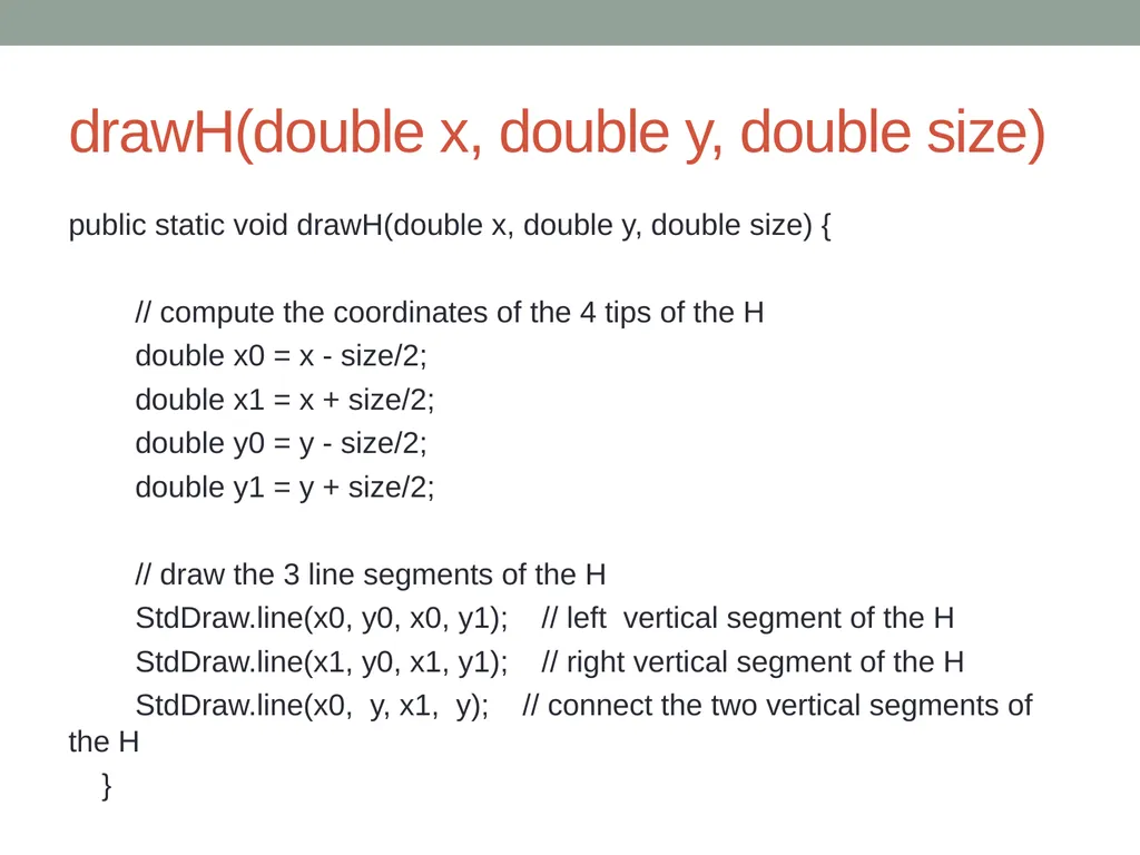 Recursion CITS1001 2 Scope of this lecture Concept - slide 28 of 40