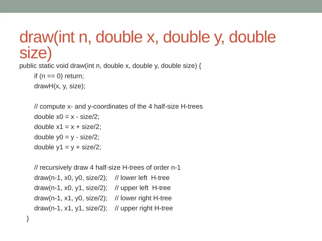 Recursion CITS1001 2 Scope of this lecture Concept - slide 27 of 40