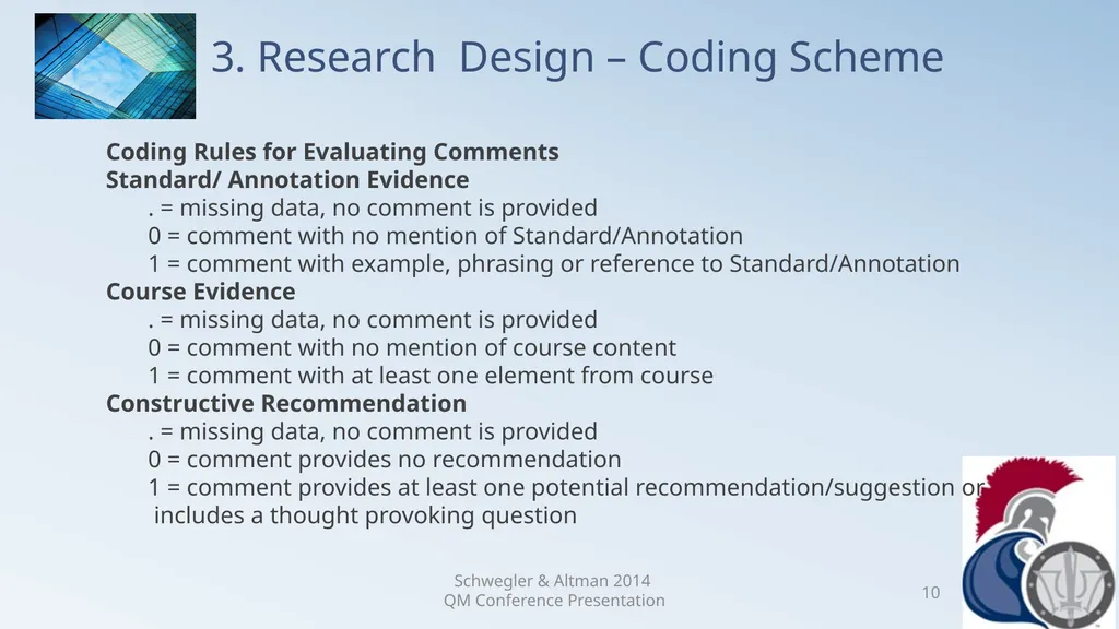 Research Analysis of Faculty Peer Review Comments - slide 10 of 50