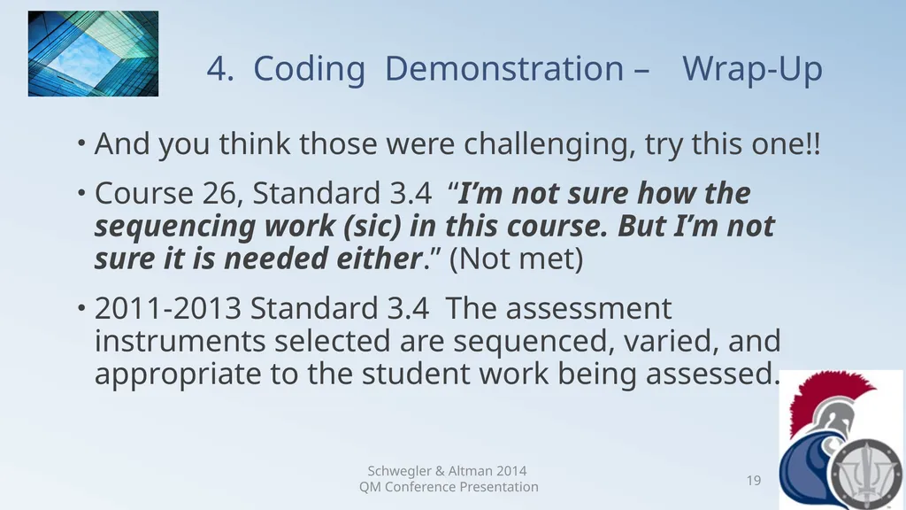 Research Analysis of Faculty Peer Review Comments - slide 19 of 50