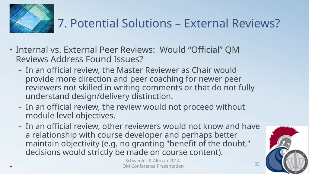 Research Analysis of Faculty Peer Review Comments - slide 32 of 50