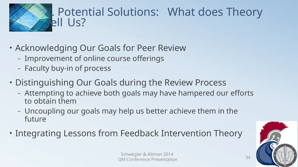 Research Analysis of Faculty Peer Review Comments - slide 34 of 50