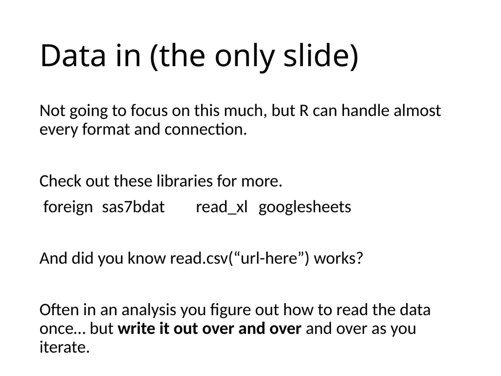EPID 701 Spring 2020 R for Epidemiologists Getting - slide 2 of 22