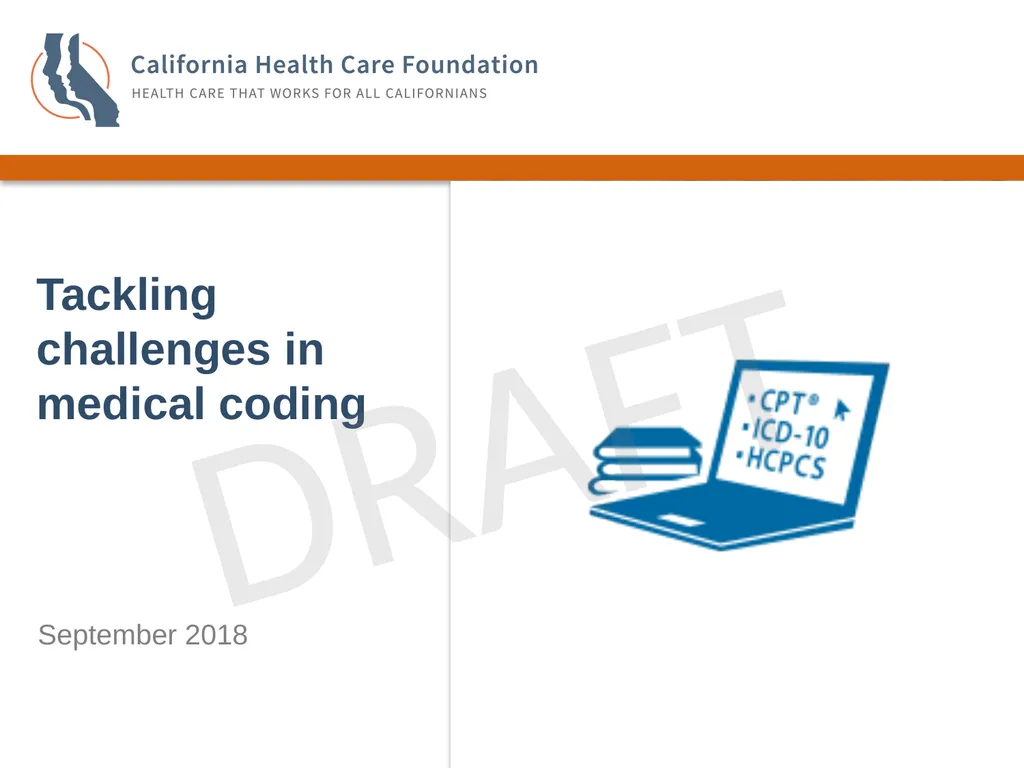 September 2018 Tackling challenges in medical - slide 1 of 5