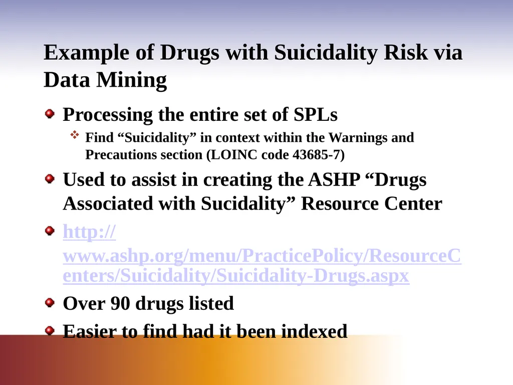 Lessons Learned: SPL Data Challenges within - slide 13 of 33