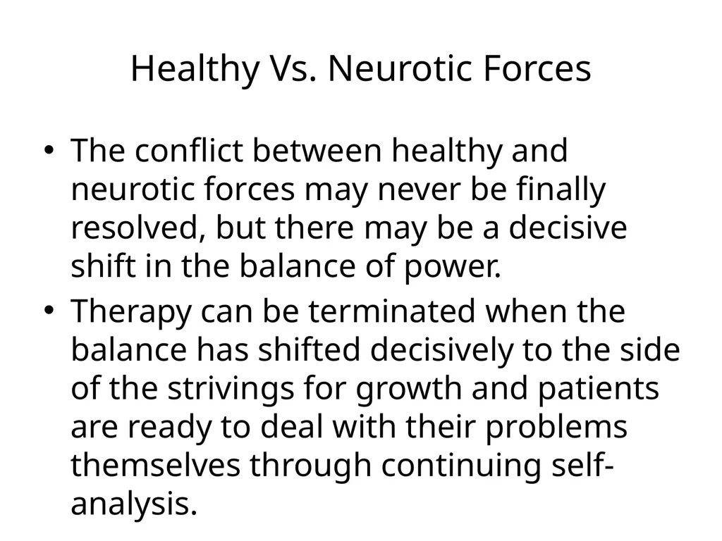 Karen Danielsen Horney Horney was a powerful - slide 8 of 18