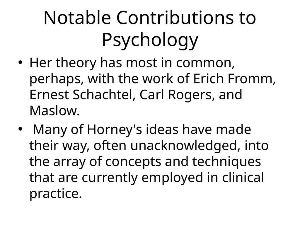 Karen Danielsen Horney Horney was a powerful - slide 18 of 18