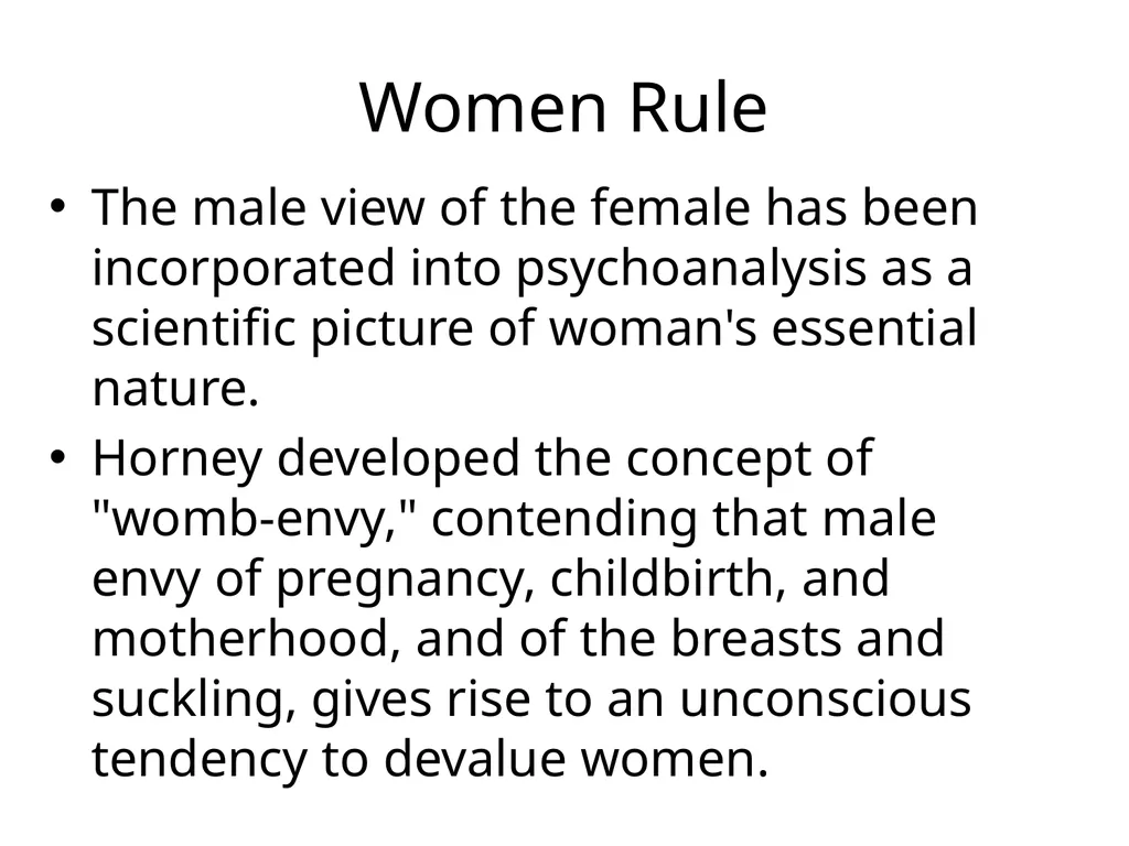 Karen Danielsen Horney Horney was a powerful - slide 14 of 18