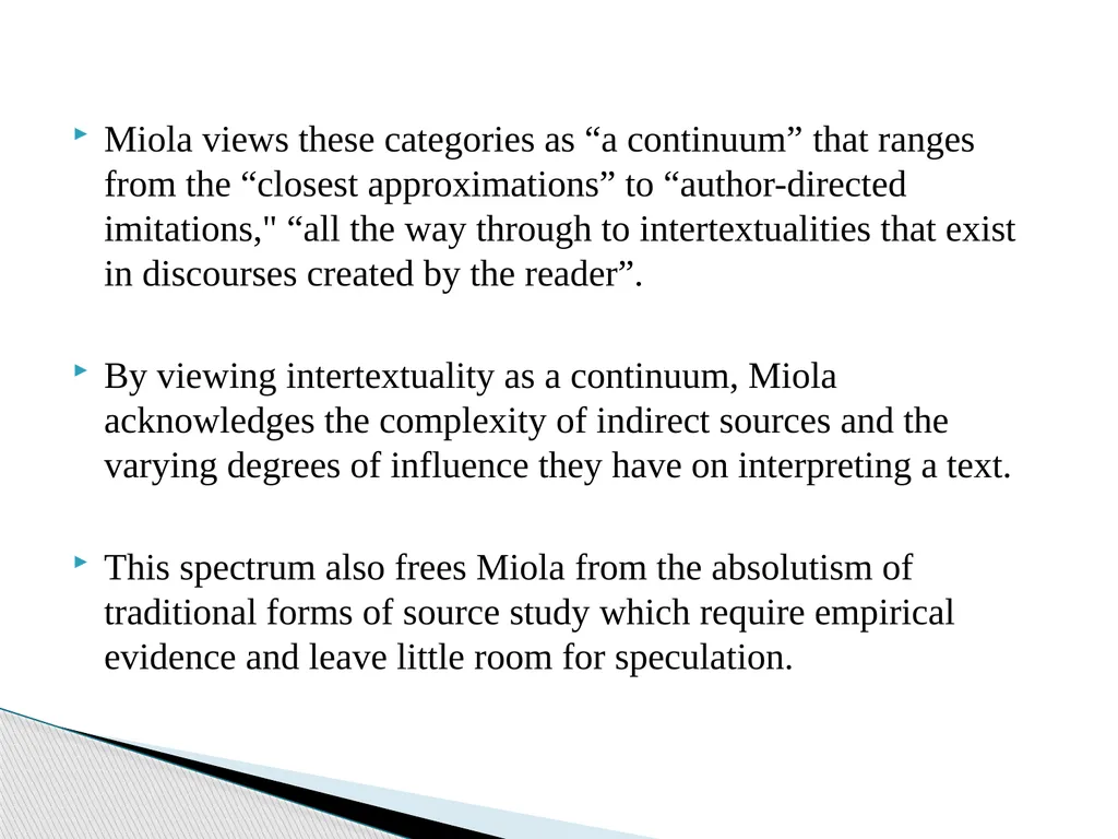 Seven types of intertextuality This article is a - slide 4 of 26