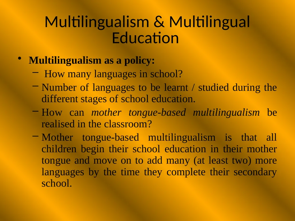 Language Pedagogy If we know how children learn or - slide 23 of 35