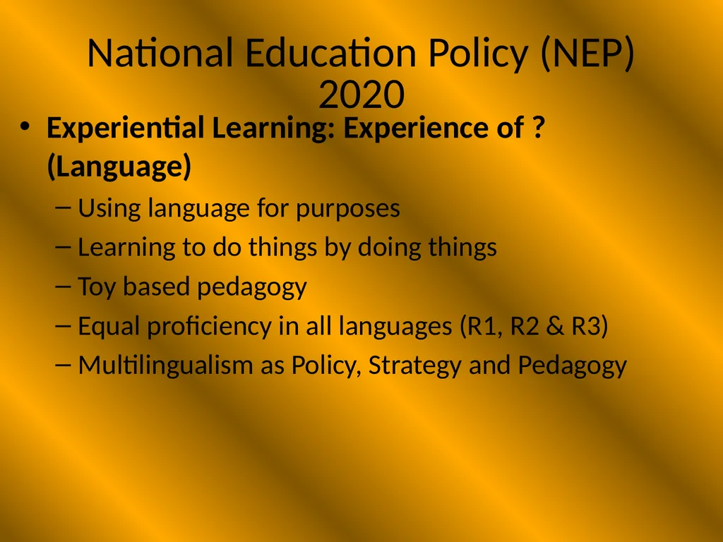 Language Pedagogy If we know how children learn or - slide 21 of 35