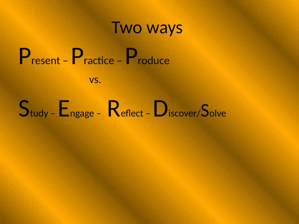 Language Pedagogy If we know how children learn or - slide 20 of 35