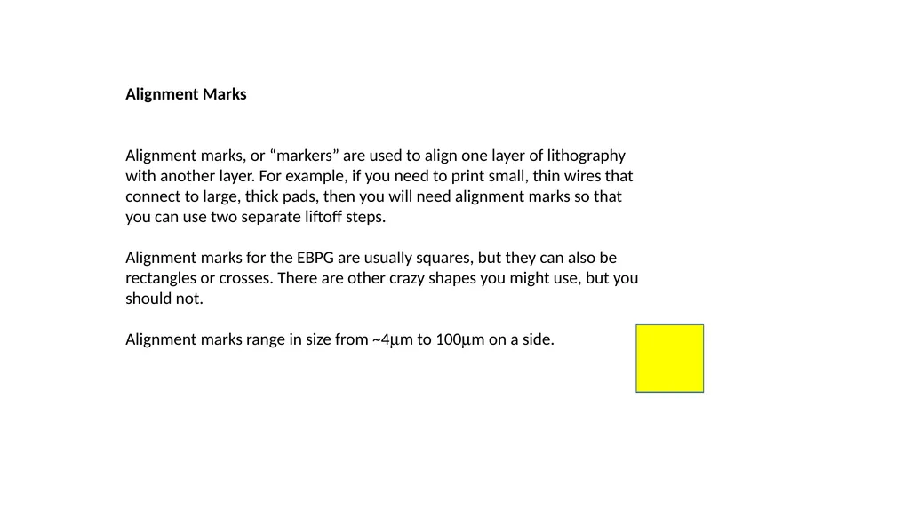 Electron-beam lithography with the Raith EBPG Part - slide 2 of 13