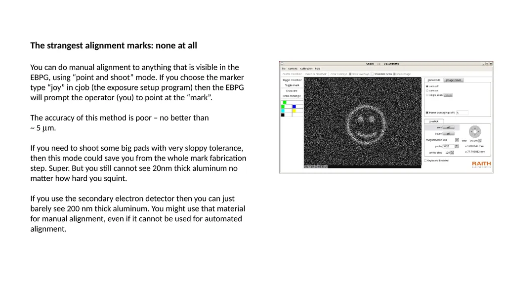 Electron-beam lithography with the Raith EBPG Part - slide 11 of 13