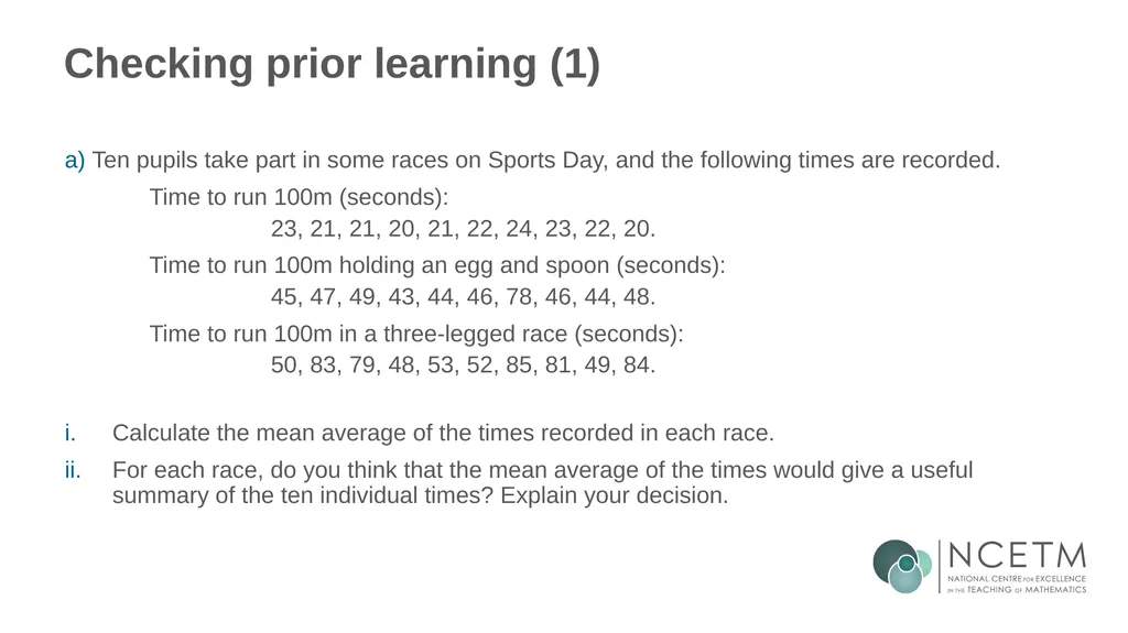 KS3 Mastery PD Materials: Exemplified Key Ideas - slide 10 of 43