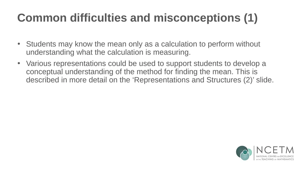 KS3 Mastery PD Materials: Exemplified Key Ideas - slide 13 of 43