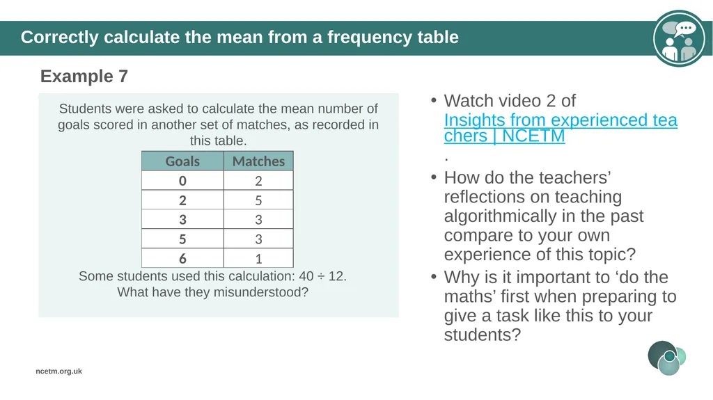 KS3 Mastery PD Materials: Exemplified Key Ideas - slide 28 of 43