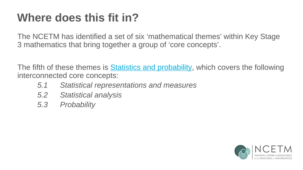 KS3 Mastery PD Materials: Exemplified Key Ideas - slide 4 of 43