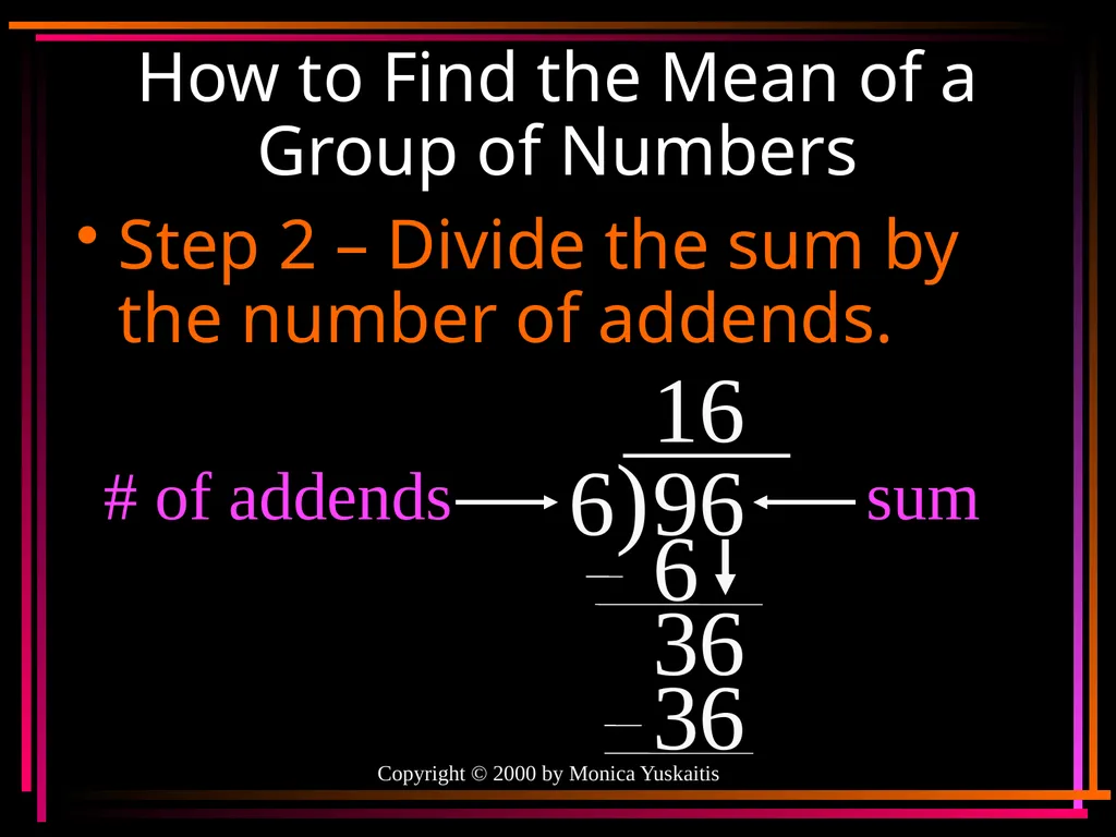 Mean, Median, Mode & Range By Mr. Clutter VMS - slide 10 of 44