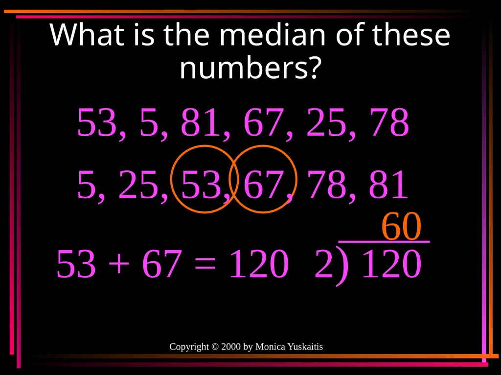Mean, Median, Mode & Range By Mr. Clutter VMS - slide 26 of 44
