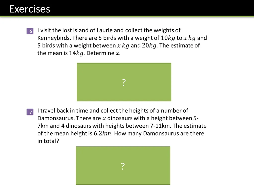 KS3 Mean, Mode, Range Dr J Frost - slide 14 of 14