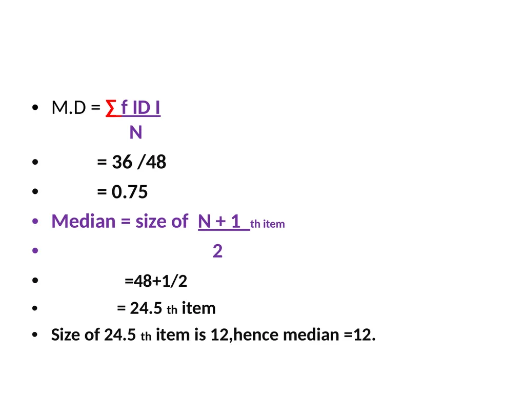 MEASURES OF DISPERSION Definition:-The degree to - slide 10 of 18