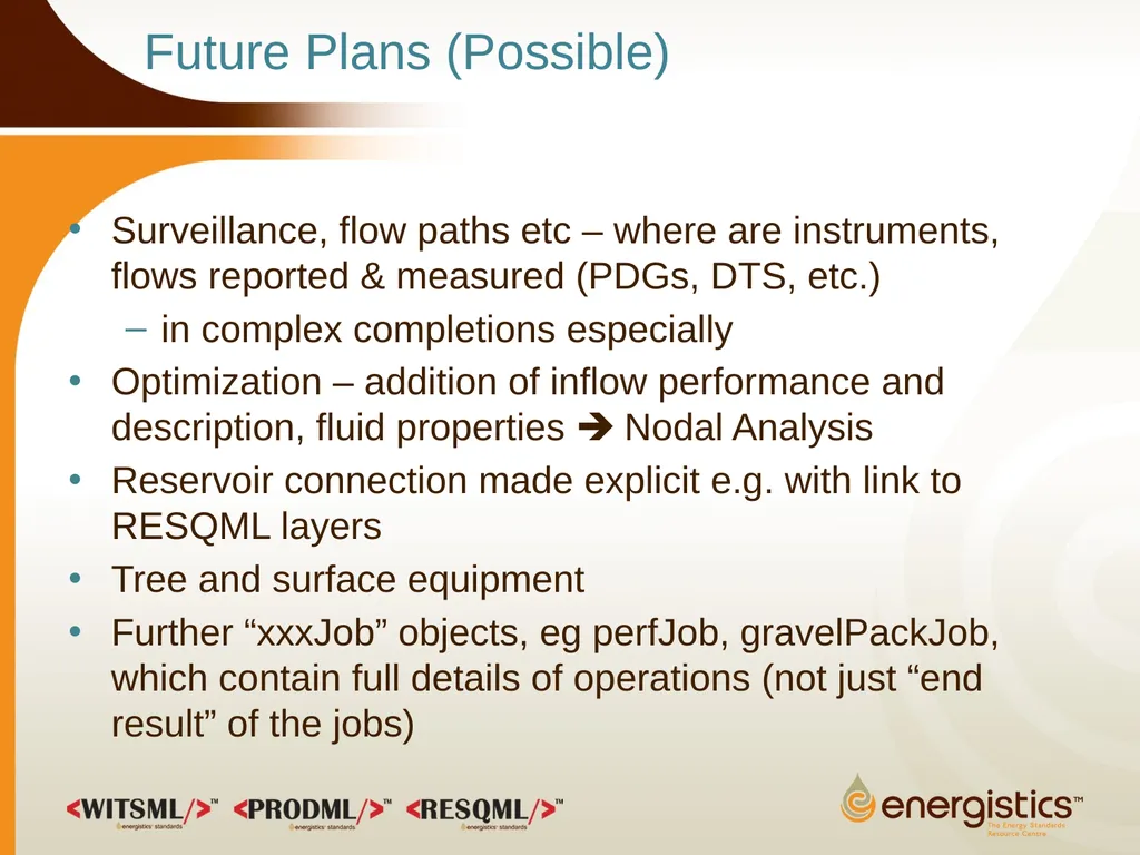 Completion Object Overview June 2013 WITSML/PRODML - slide 18 of 20