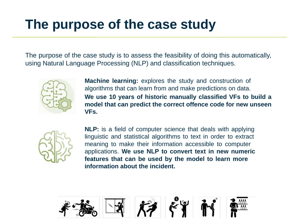 Using Machine Learning and NLP to automate Crime - slide 9 of 19