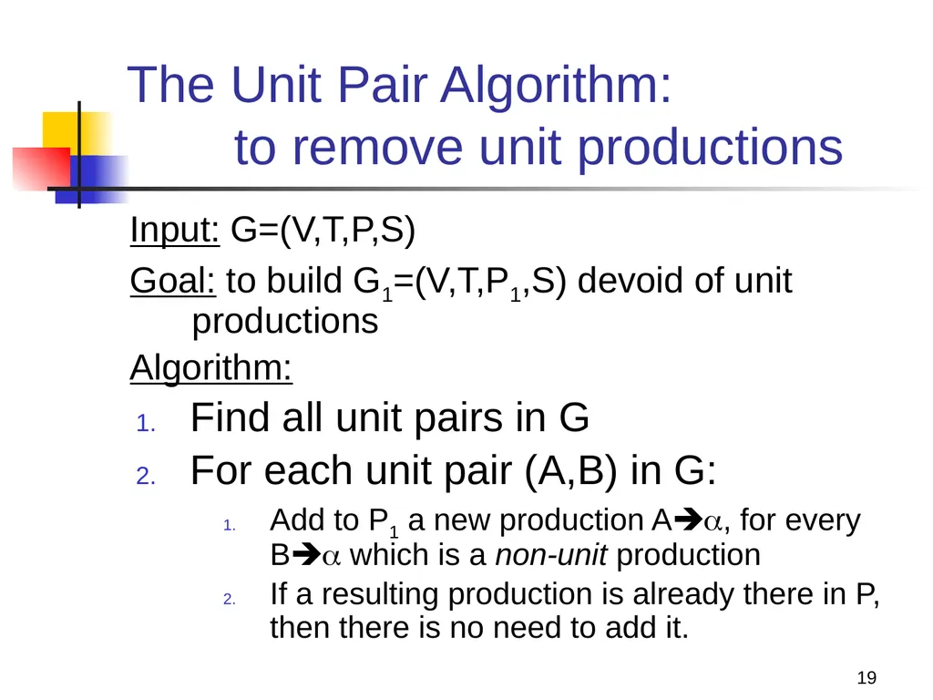 1 Properties of Context-free Languages Reading: - slide 19 of 62