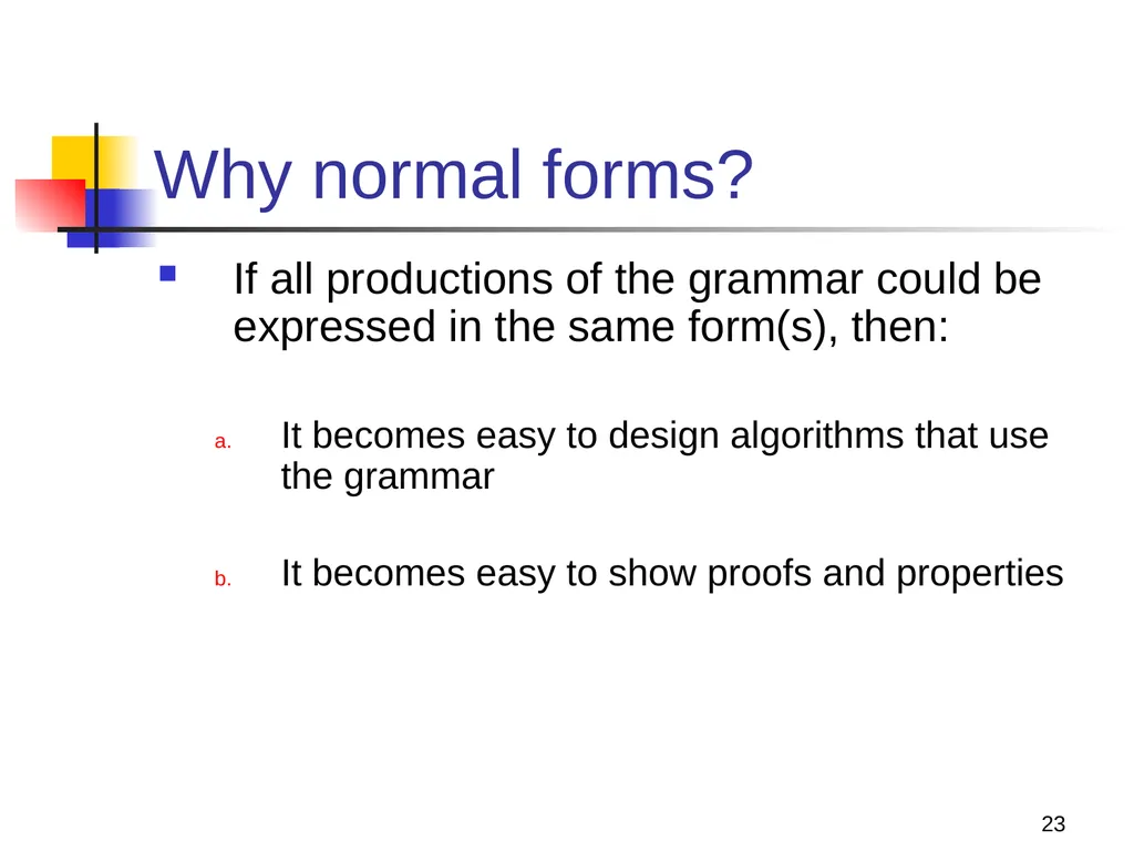 1 Properties of Context-free Languages Reading: - slide 23 of 62