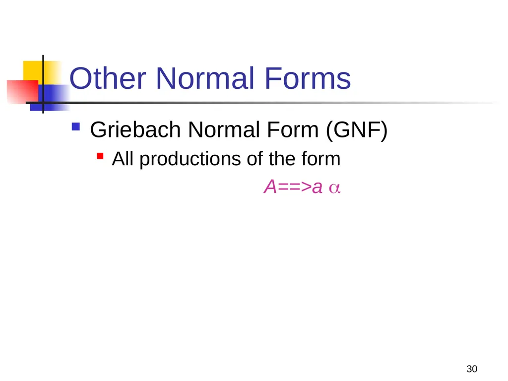 1 Properties of Context-free Languages Reading: - slide 30 of 62