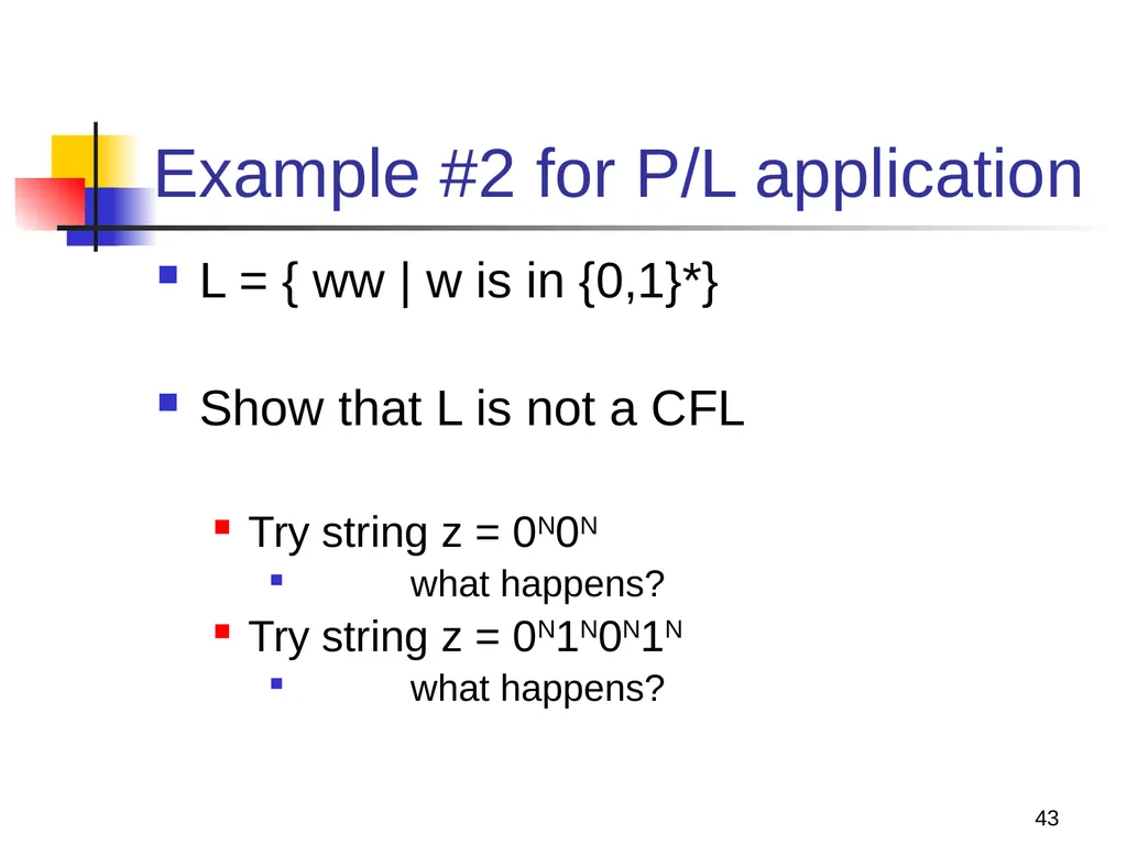 1 Properties of Context-free Languages Reading: - slide 43 of 62