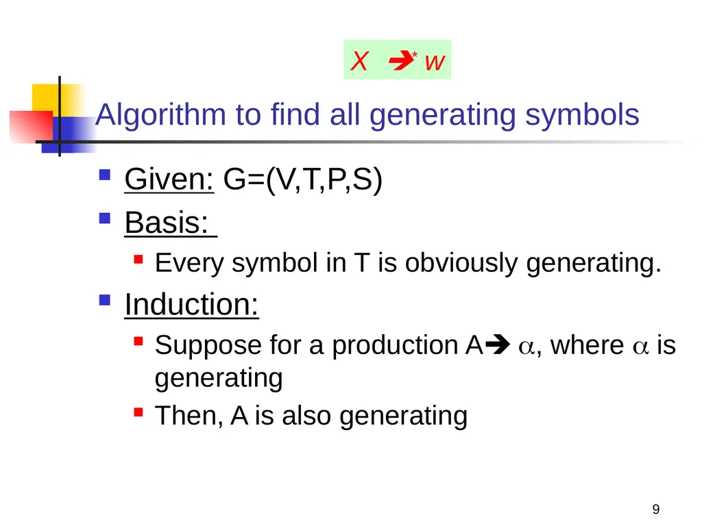 1 Properties of Context-free Languages Reading: - slide 9 of 62